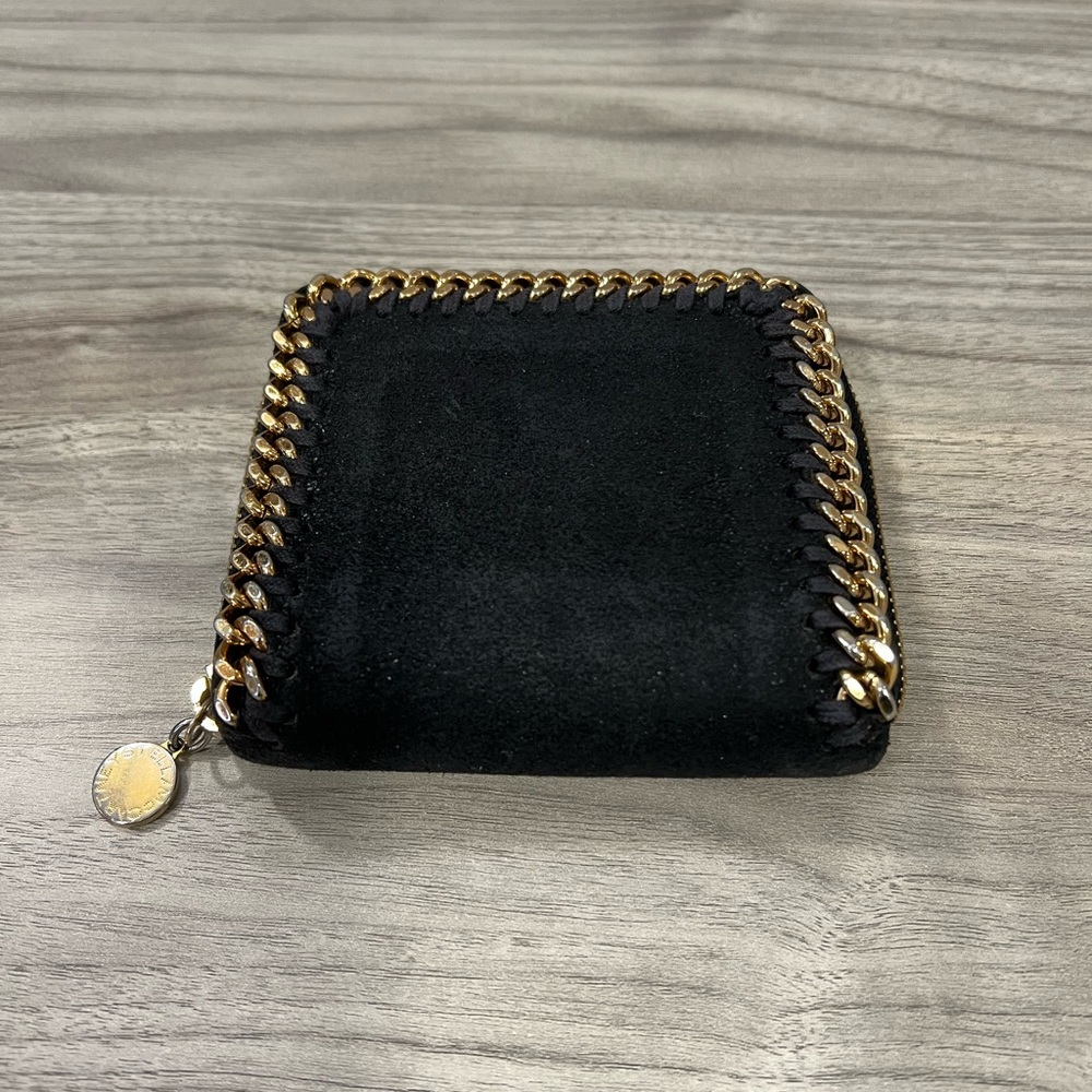 Stella McCartney Falabella zip-around compact wallet EUC